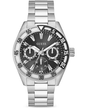 Guess Logo-Detail 44Mm Watch - Mettallic