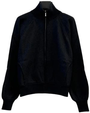 Loro Piana Rio Bodro High-Neck Zip Bomber - Black