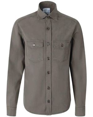 richard j. brown Gary Buttoned Pocket Jacket - Grey