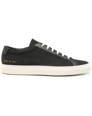 Common Projects Baskets À Empiècements - Noir
