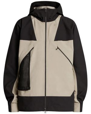 Goldwin Colour-Block Panelled Jacket - Black