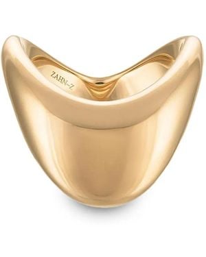 ZAHN-Z 14Kt Geelgouden Big Zaha Ring - Naturel