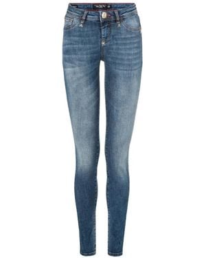 Philipp Plein Logo-Detail Jeans - Blue