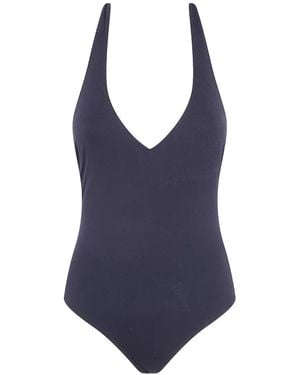 Laura Urbinati Halterneck Swimsuit - Blue