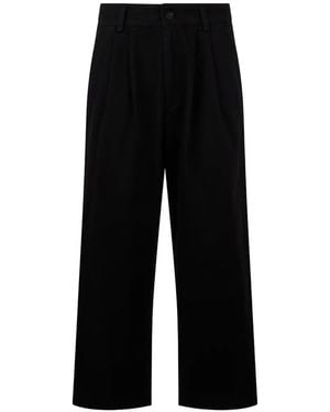 Agolde Pleated Trousers - Black