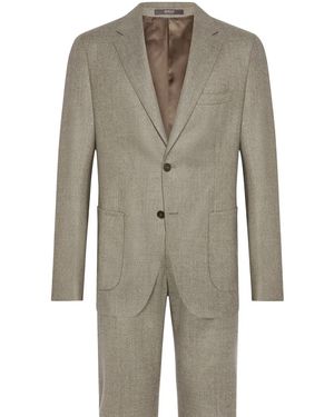 BOGGI Wool Suit - Natural
