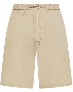 Sun 68 Drawstring Shorts - Natural
