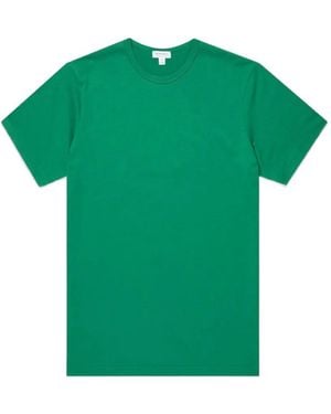 Sunspel Crew-Neck Classic T-Shirt - Green
