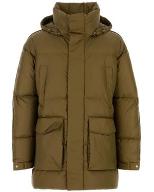 Herno Hooded Padded Jacket - Green