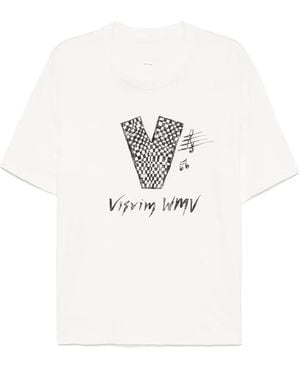 Visvim T-Shirt Aus Baumwolle - Weiß