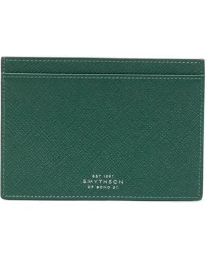 Smythson Passport Sleeve - Green