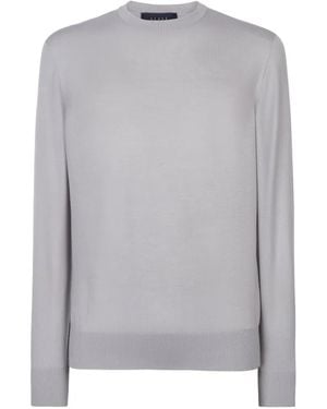 Sease Lasca Pullover Mit Rundem Ausschnitt - Grau