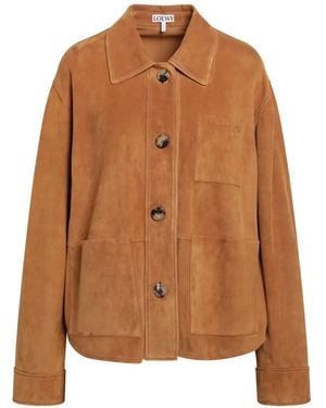 Loewe Workwear Jacket - Brown