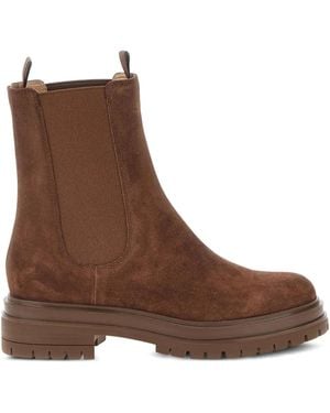 Gianvito Rossi Klassische Chelsea-Boots - Braun