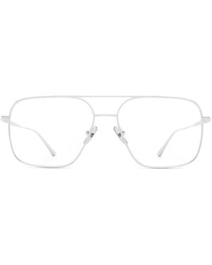 Chimi Gafas Con Montura Estilo Piloto - Blanco