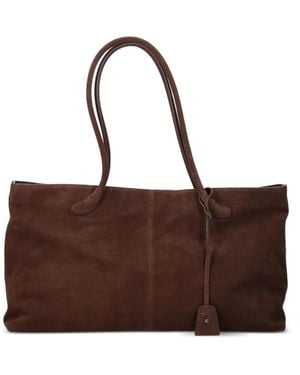 Low Classic Haricot Shoulder Bag - Brown