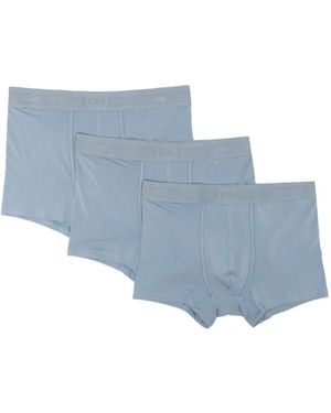 CHE Logo-Waistband Boxers (Set Of Three) - Blue