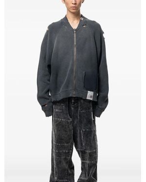 Maison Mihara Yasuhiro Sun Faded Like Knit Cardigan - Blue