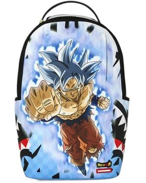 Sprayground Dbz Ultra Instinct Goku Backpack - Blue