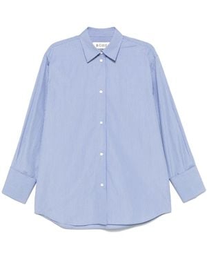 Rohe Striped Shirt - Blue
