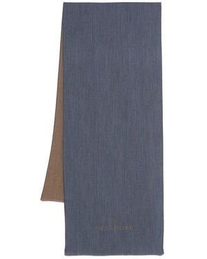 Paul & Shark Two-tone Wool Scarf - Gray