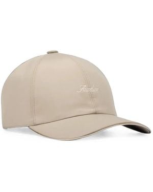 Aurélien Logo-Embroidered Technical Cap - Natural