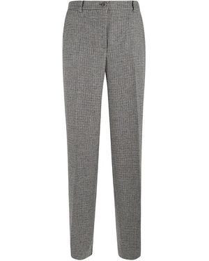 P.A.R.O.S.H. Checked Pants - Gray