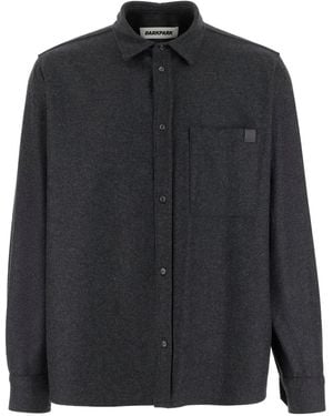 DARKPARK Button-Down Patch-Pocket Shirt - Black