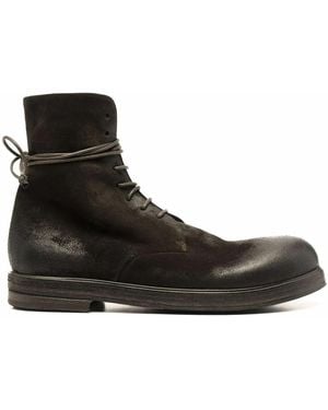 Marsèll Zucca Zeppa Leather Boots - Black