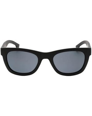 BOSS Rectangle-Frame Sunglasses - Black