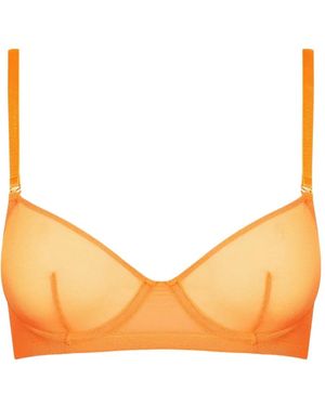 Maison Close Corps À Corps Neon Balconette Bra - Orange