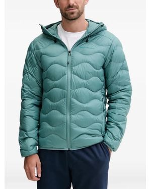 Peak Performance Helium Quilted Hooded Jacket - Green