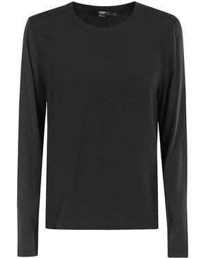 Seventy Long-Sleeve Modal-Blend Jersey T-Shirt - Black