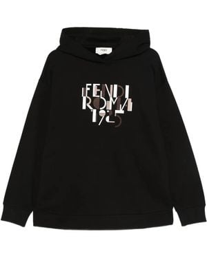 Fendi ' Roma'-sweatshirt - Zwart