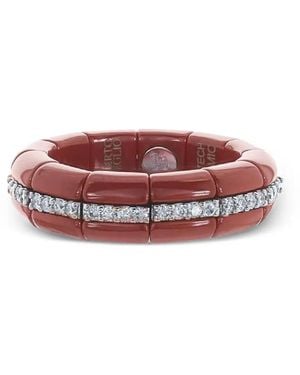 ’ROBERTO DEMEGLIO Eternity Pura Stretch Ring - Red