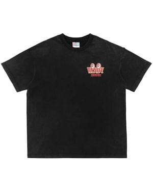 VANDY THE PINK Cup Noodle Graphic-Print T-Shirt - Black