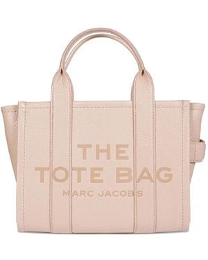 Marc Jacobs Small The Tote Leather Bag - Pink