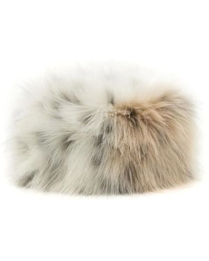 Unreal Fur Natasha Hut Aus Faux Fur - Natur