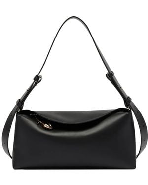 Erdem East West Bloom Shoulder Bag - Black