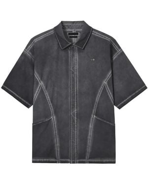 FIVE CM Camisa De Manga Corta - Gris