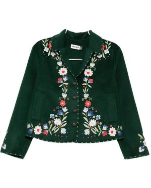 RIXO London Jude Jacket - Green
