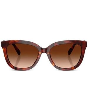COACH Zonnebril Met Schildpadschild-Design - Bruin