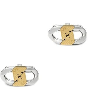 Emporio Armani Gemelli Con Logo - Metallizzato