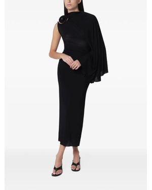 Christopher Esber Aurelia Sculpted-Spiral Maxi Dress - Black