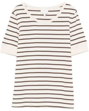 A.P.C. Striped T-Shirt - White