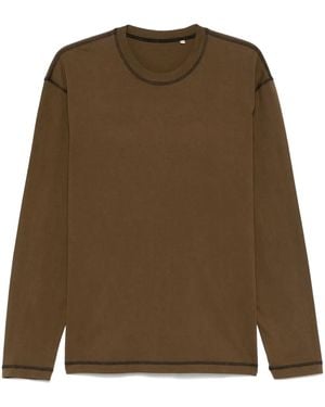 sunflower T-Shirt Contrast - Marrone