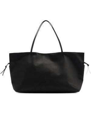 Tory Burch Ella Nylon Drawstring Tote - Black