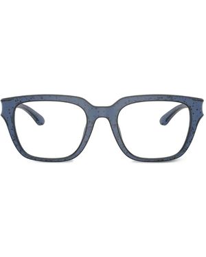 DIESEL Gafas Con Montura Rectangular - Azul