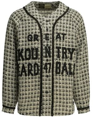 Kapital Bouclé Shirt - Grey