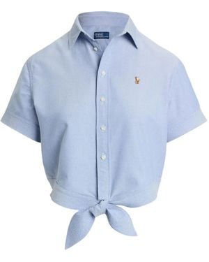 Polo Ralph Lauren Cotton Oxford Shirt - Blue